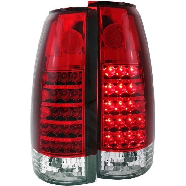 anz311057-2419 Chevrolet C3500 1988-2000 LED Baklampor Röda/Klara ANZO