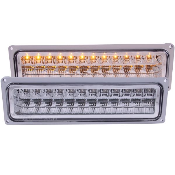 anz511048-1994 Chevrolet C3500 1988-2000 LED Parkeringsljus Krom ANZO