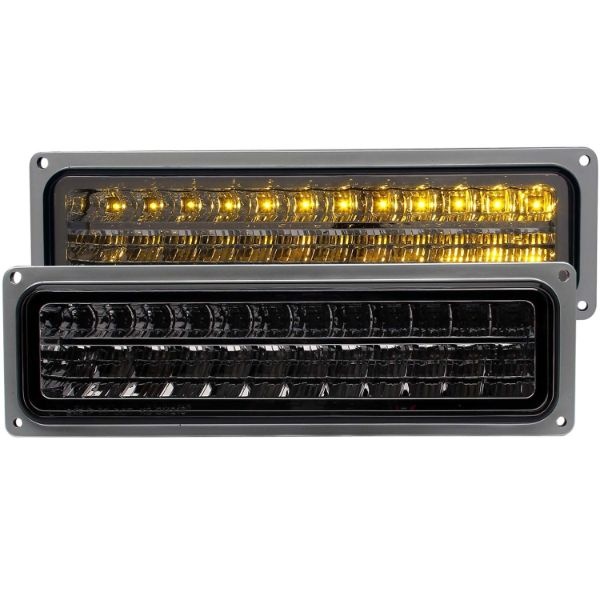 anz511068-2035 Chevrolet K3500 1988-2000 LED Parkeringsljus Röktonad ANZO