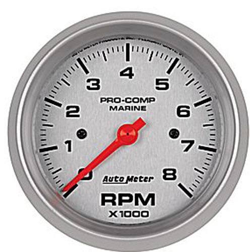 atm200779-33 Varvräknare 87mm 8000 RPM MARINE SILVER