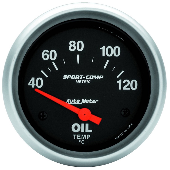 atm3542-M Oljetempmätare 66.7mm 40-120ºC (Elektrisk) SPORT-COMP