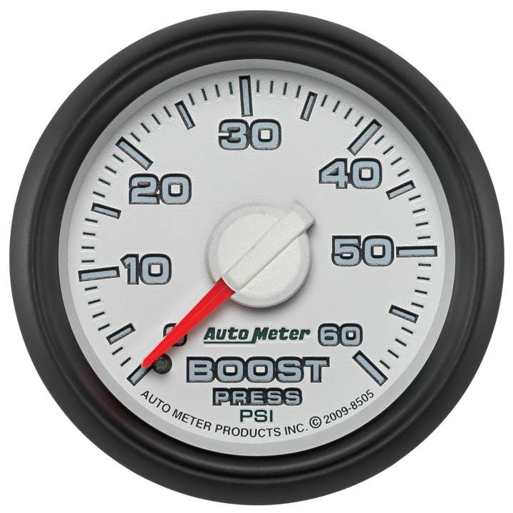 atm8505 Laddtrycksmätare 52mm 60PSI (Mekanisk) RAM GEN 3 FACTORY MATCH