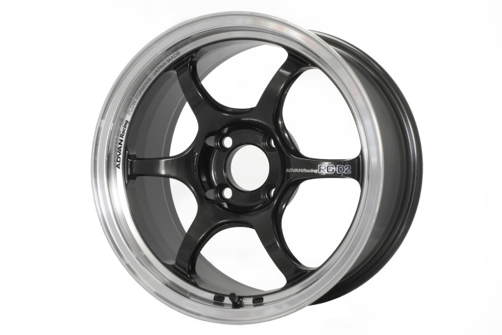 avnYAT8K35EMBG Advan RG-D2 18x10,0 +35 5-114,3 Machining & Svart Gunmetallic Fälg