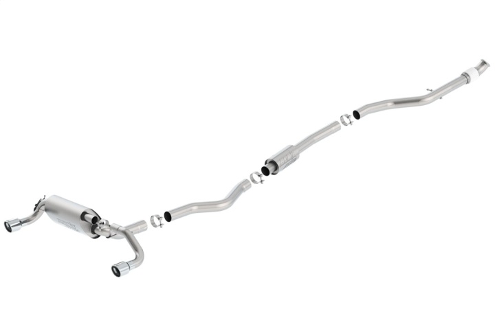 bor140580 2012-2016 BMW 335i / 435i F3X Cat-Back Avgassystem ATAK Borla