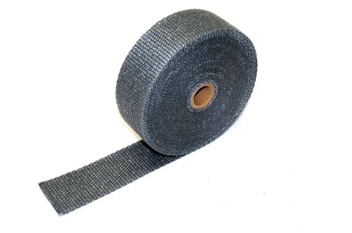 dei010108 50mm x 15m Svart Avgasbandage DEI