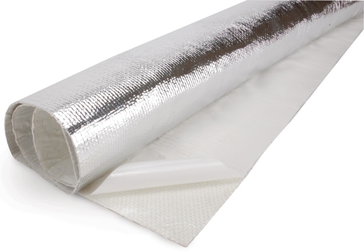 dei010400 53cm x 101cm Mylar Radiant Glass Fiber Matting w/Adhesive Backing Heat Screen DEI