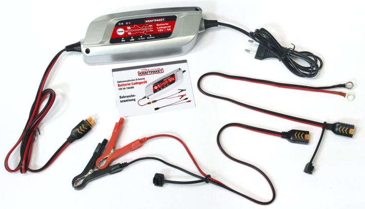 Batteriladdare 12v / 120ah - 5A Laddstyrka Dino Kraftpaket i gruppen Universala produkter / Motorsportprodukter / Verktyg & Tillbehör / Verktyg & Garagetillbehör hos DDESIGN AB (dk-119000430641)