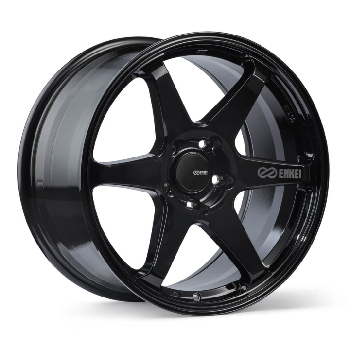 enk539-895-6538BK Enkei, T6R, 18x9.5, 38, 5x114.3, 72,6, Blanksvart