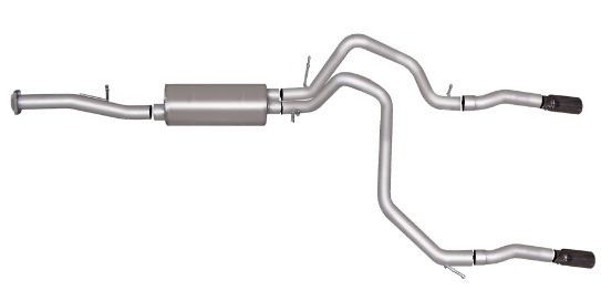 gib1341538 Avalanche 5.3L 07-14 Aluminiserat Cat-Back Avgassystem Gibson