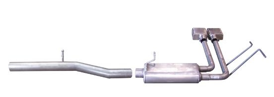 gib1365644 Silverado / Sierra 1500 6.0L 10-13 Aluminiserat Cat-Back Avgassystem Gibson