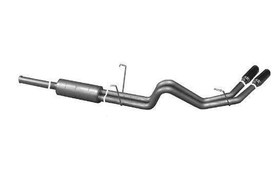 gib1899322 Tundra 4.7L 03-06 Double Cab, Short Bed 4dr Aluminiserat Cat-Back Avgassystem Gibson