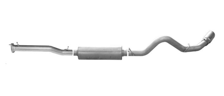 gib316516 Chevrolet Silverado 2500 HD LT 6.0L 3.5” 11-19 Aluminiserat Cat-Back Avgassystem Gibson