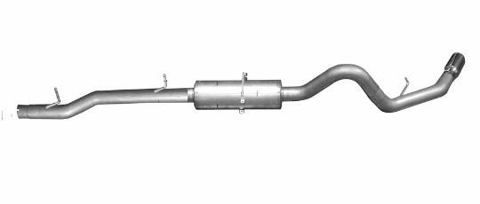 gib319610 Ford F-250 Super Duty Lariat 6.0L 03-07 Aluminiserat Cat-Back Avgassystem Gibson