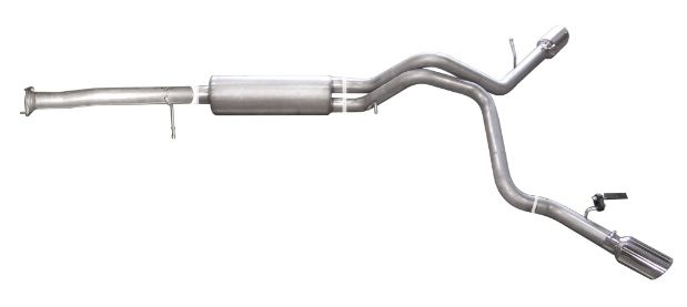 gib5403 Escalade ESV/ EXT 6.2L 07-10 Aluminiserat Cat-Back Avgassystem Gibson