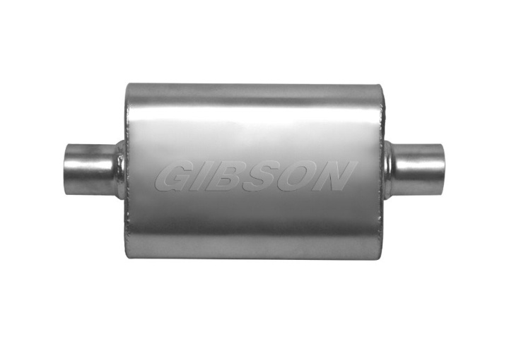 gib55112S Oval Superflow Muffler Center/Center 2.50