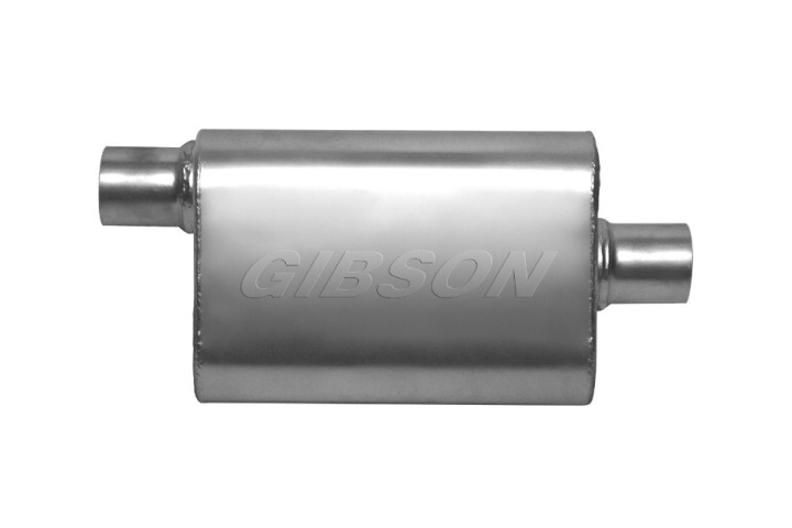 gib55142S Oval Superflow Muffler Offset/Center 2.50