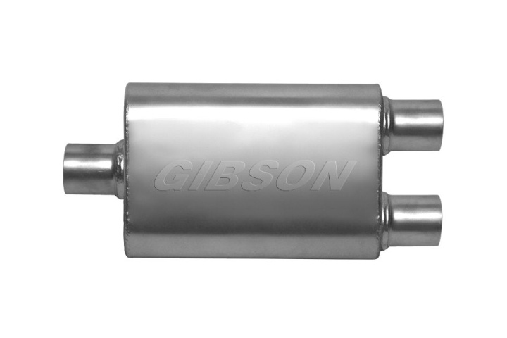 gib55182S Oval Superflow Muffler Center/ Dual 3.00