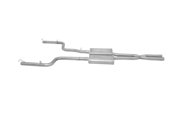 gib617011-1 Charger RT 6.2L-6.4L 15-20 Dual Exhaust Rostfritt Cat-Back Avgassystem Gibson