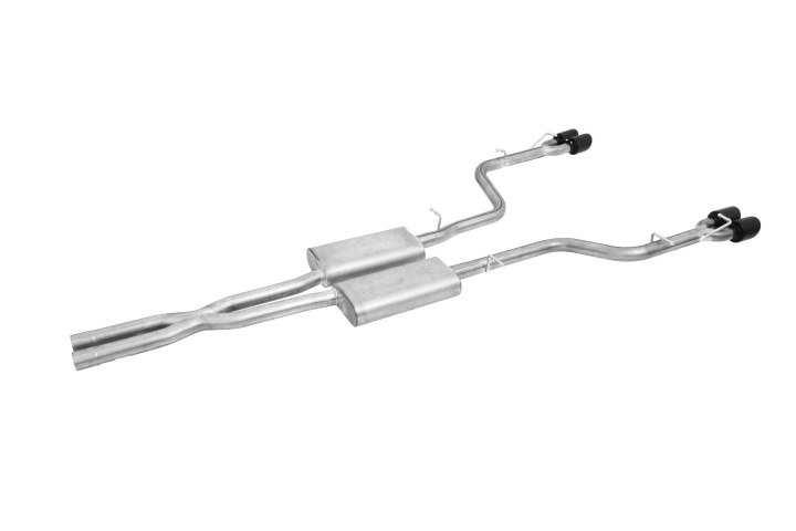 gib617012-B Dodge Challenger R/T 5.7L 09-15 Rostfritt Cat-Back Avgassystem Gibson