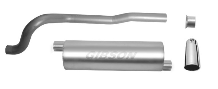 gib617201 Cherokee 4.0L 00-01 Rostfritt Cat-Back Avgassystem Gibson