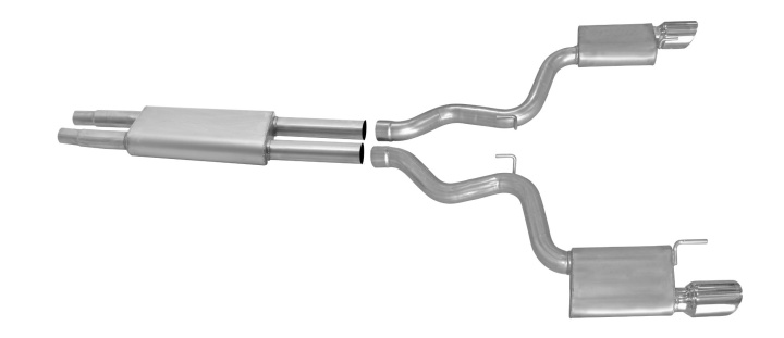 gib619015 Mustang 3.7L 15-18 Dual Rear 2.5