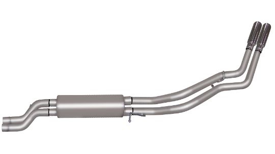 gib65202 Silverado 2500 / Sierra 2500 6.0L 01-06 Rostfritt Cat-Back Avgassystem Gibson