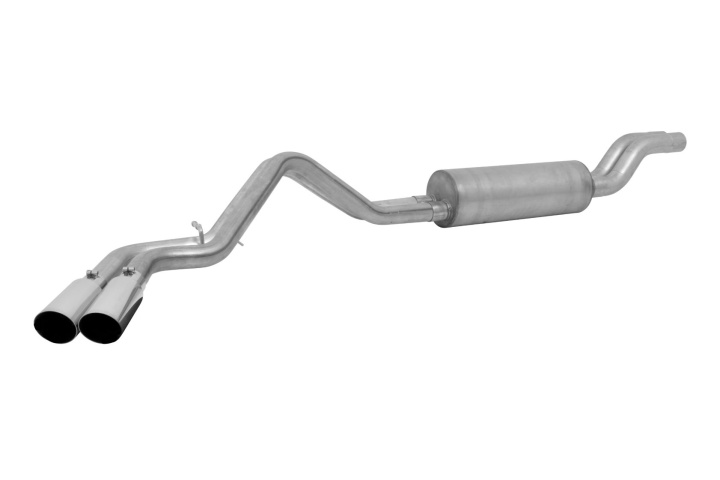 gib65204 Chevrolet Silverado 2500 HD Base 6.0L 02-05 Rostfritt Cat-Back Avgassystem Gibson