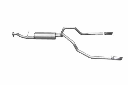 gib65542 Silverado / Sierra 1500 4.3L-4.8L 2007 Rostfritt Cat-Back Avgassystem Gibson