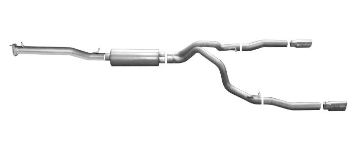 gib65651 Silverado / Sierra 2500 HD / 3500 HD 6.0L 6.0L 11-19 Rostfritt Cat-Back Avgassystem Gibson