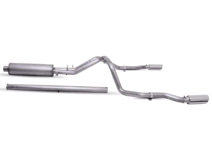 gib65689 Silverado 1500 / Sierra 1500 4.3L-5.3L 19-20 Rostfritt Cat-Back Avgassystem Gibson