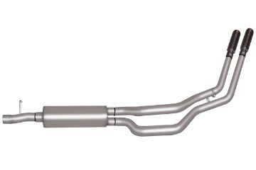 gib69101 F-250 / F-350 Super Duty Pickup 5.4L-6.8L 05-06 Rostfritt Cat-Back Avgassystem Gibson