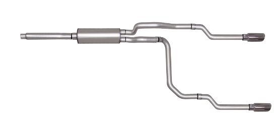 gib69501 F-250 Pickup/ F-350 Pickup 5.8L 87-96 Rostfritt Cat-Back Avgassystem Gibson