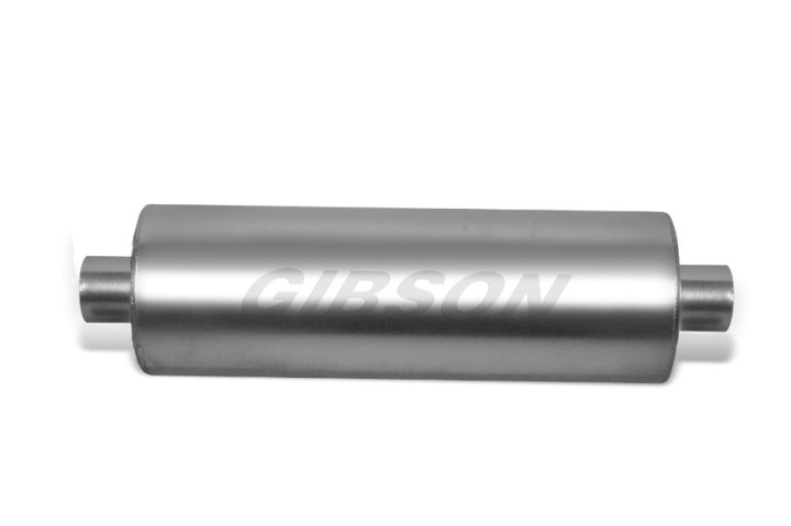 gib788707S SFT Superflow Muffler Center/Center 3.5” Rostfritt SFT Superflow Ljuddämpare Gibson