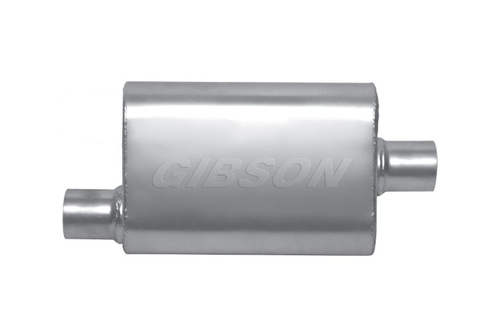 gibBM0100 MWA Oval Muffler Offset/Center 2.25