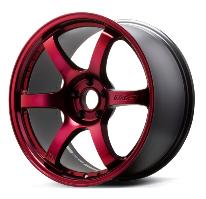 glsWGIX22ESR Gram Lights 57DR 18X9.5 +22 5-114.3 SPATTA RED