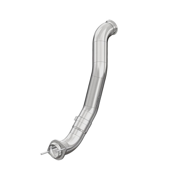 mbrp-FS9CA455 6.4L Powerstroke 2008-2010 Turbo Downpipe T409- EO # D-763-1 MBRP