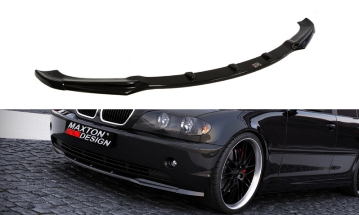 var-BM-3-46F-S-FD1 BMW 3-Serie E46 Sedan Facelift 2001-2007 Frontsplitter Maxton Design 