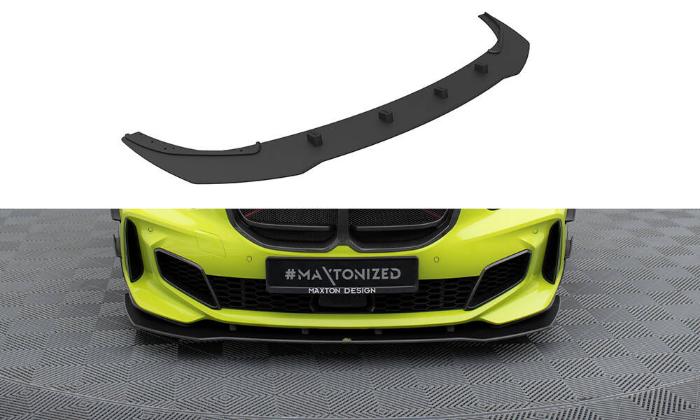 BMW 1-Serie F40 M-Sport / M135i 2019+ Street Pro Frontläpp / Frontsplitter Maxton Design i gruppen Välj bilmodell / BMW / 1-serie (F40) 2019+ / Styling / Frontläppar hos DDESIGN AB (var-BM140MPACKCNC-FD1B)