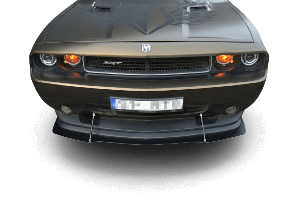 var-DO-CHL-3-SRT8-FD1T-CN Dodge Challenger SRT8 2008-2014 Hybrid Frontsplitter V.1 Maxton Design 