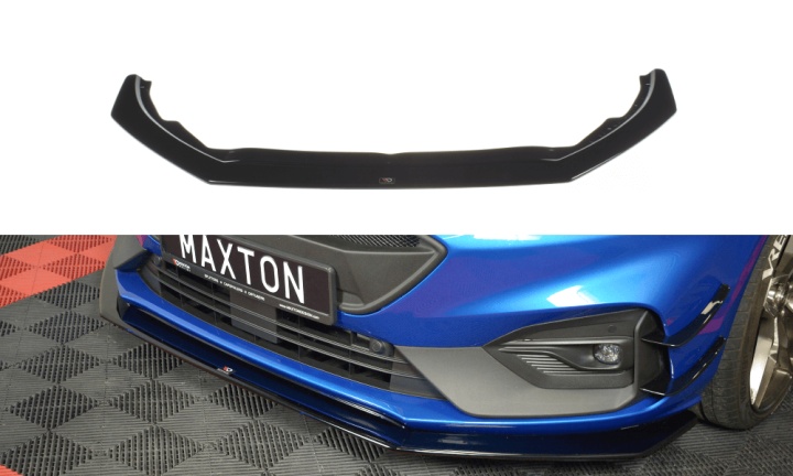 var-FO-FO-4-STLINE-FD6T Ford Focus ST / ST-Line 2018+ Frontsplitter V.6 Maxton Design 