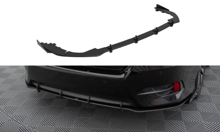 Honda Civic Mk10 2017-2022 Street Pro Diffuser med Splitters Maxton Design i gruppen Välj bilmodell / Honda / Civic FC - FK Standard 16-21 / Styling / Bak hos DDESIGN AB (var-HOCI10CNC-RS1-RSF1)