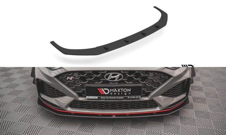 var-HYI303FNCNC-FD1B Hyundai I30 N Mk3 Facelift 2020+ Street Pro Frontsplitter V.1 Maxton Design 