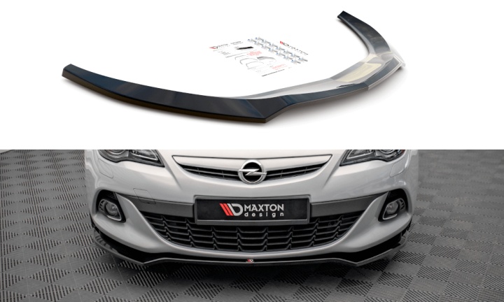 var-OP-AS-J-GTC-OPCLINE-F Opel Astra GTC OPC-Line J 2011-2018 Frontsplitter V.2 Maxton Design 