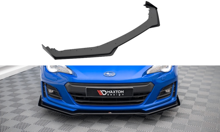 var-SUBRZ1FCNC-FD1B-FSF1G Subaru BRZ Facelift 2017-2020 Street Pro Frontsplitter + Splitters V.1 Maxton Design 