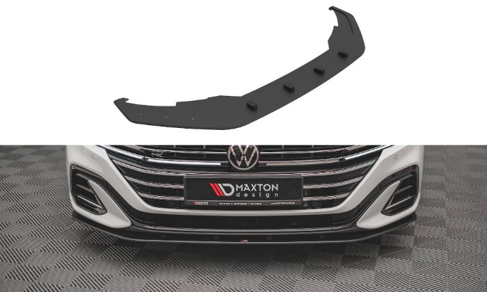 Volkswagen Arteon R-Line Facelift 2020+ Street Pro Frontläpp / Frontsplitter Maxton Design i gruppen Välj bilmodell / VW / Arteon 17+ / Styling hos DDESIGN AB (var-VWAR1FRLINECNC-FD1B)
