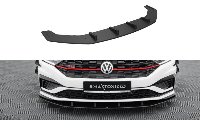 Volkswagen Jetta GLI Mk7 2018-2021 Street Pro Frontläpp / Frontsplitter Maxton Design i gruppen Välj bilmodell / VW / Jetta 7 2018+ hos DDESIGN AB (var-VWJE7GLICNC-FD1B)