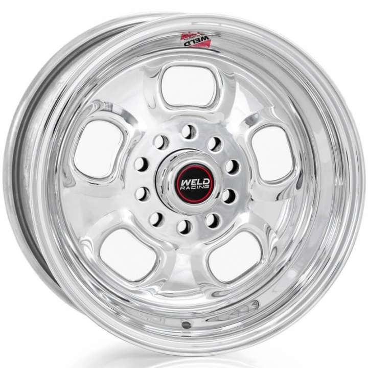 wel93-514354 WELD Rodlite 15X14 ET0 5X114.3|5X120 80.77 Polished