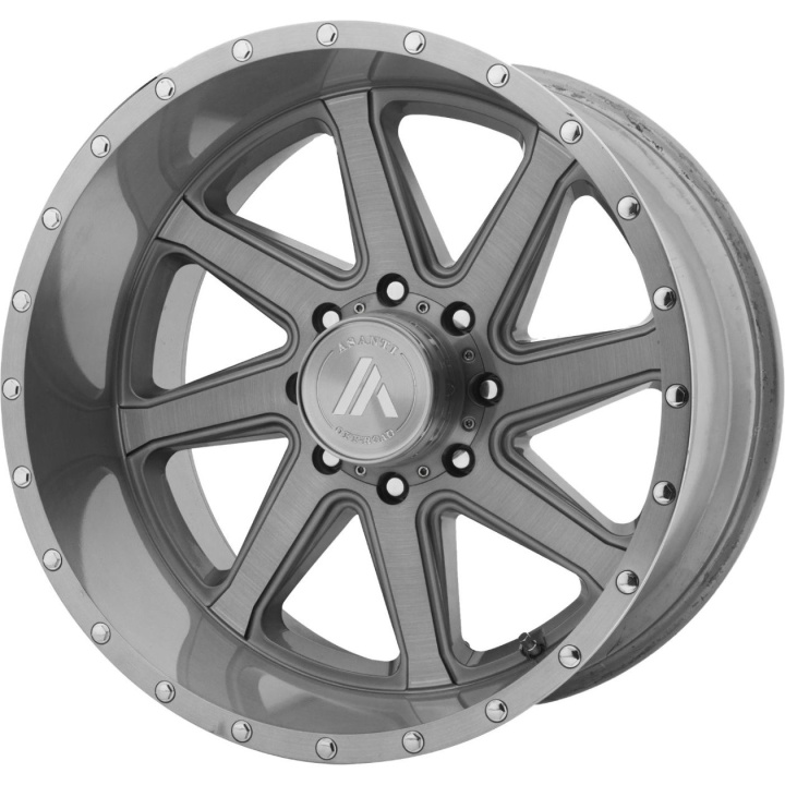 wlp-AB814-221068TB20NL Asanti Off Road Windmill 22X10 ET-20 6X139.7 106.25 Titanium-Brushed