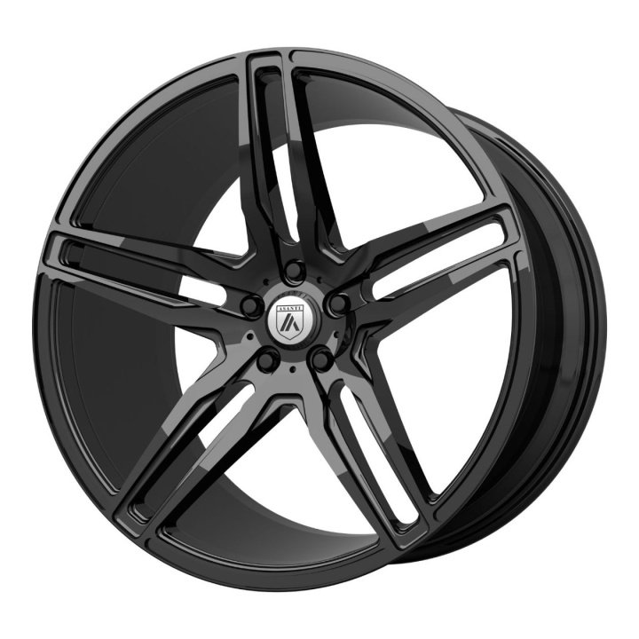 wlp-ABL12-20851238BK Asanti Black Orion 20X8.5 ET38 5x114.3 72.60 Gloss Black