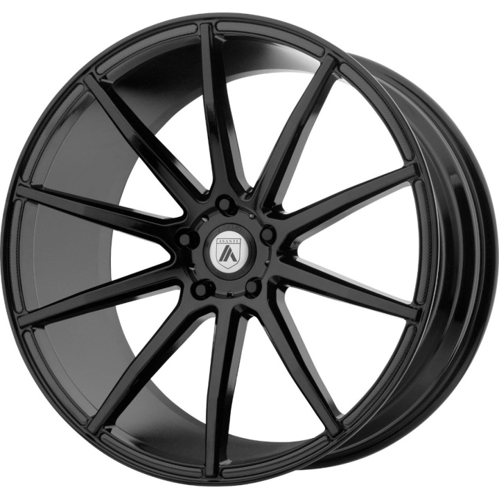 wlp-ABL20-20101240BK Asanti Black Aries 20X10 ET40 5x114.3 72.60 Gloss Black